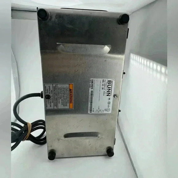 BUNN Commercial Restaurant Coffee 2 Pot Warmer Stainless Steel wx2-120v - Picture 3 of 11